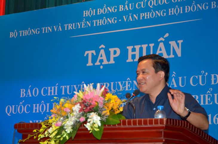 Bộ Thông tin và Truyền thông: Tập huấn tuyên truyền về bầu cử đại biểu Quốc hội và HĐND các cấp